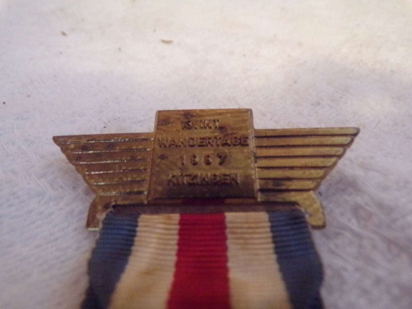 1987 Sports Medal From Wandertabe, Germany