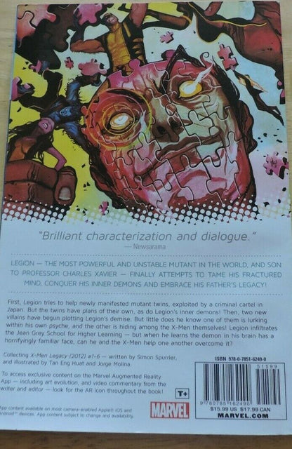 XMEN Legacy Prodical Book