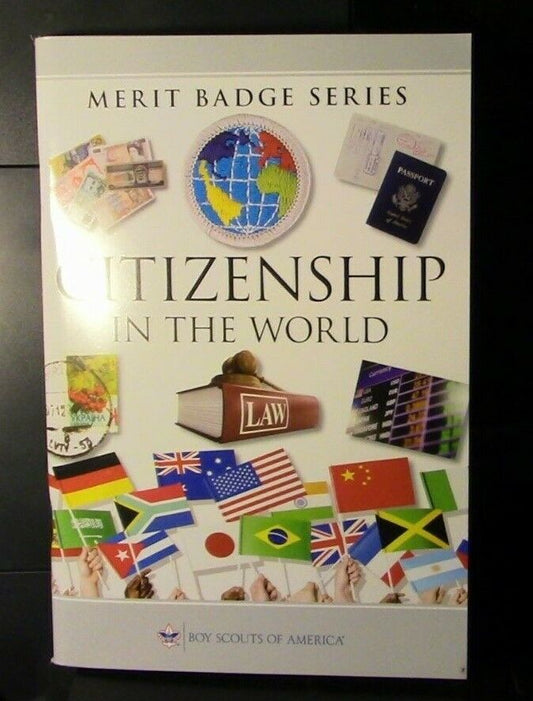 BSA-Merit Badge Series "Citizenship in the World" Current Printing