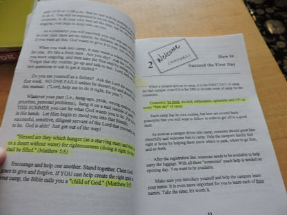 HOW TO BE A SUCCESSFUL CAMP COUNSELOR--BY: DR. J. DAVID BURROW  1998