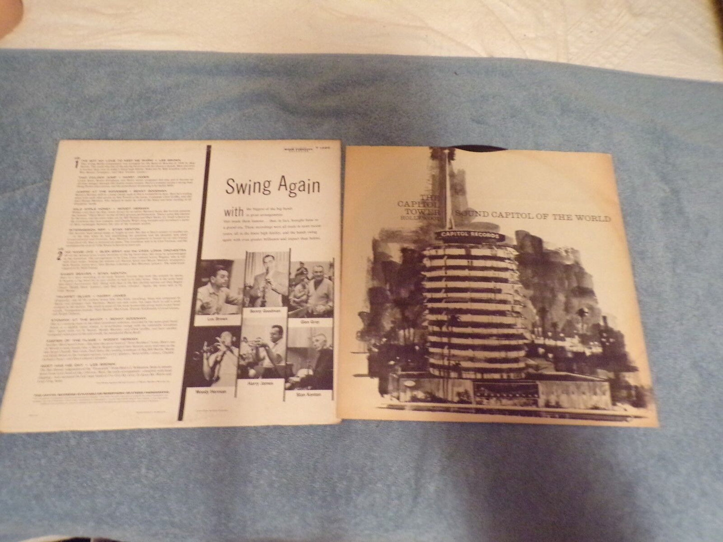 Six Top Bands:Swing Again Vinyl Album-Benny Goodman and others
