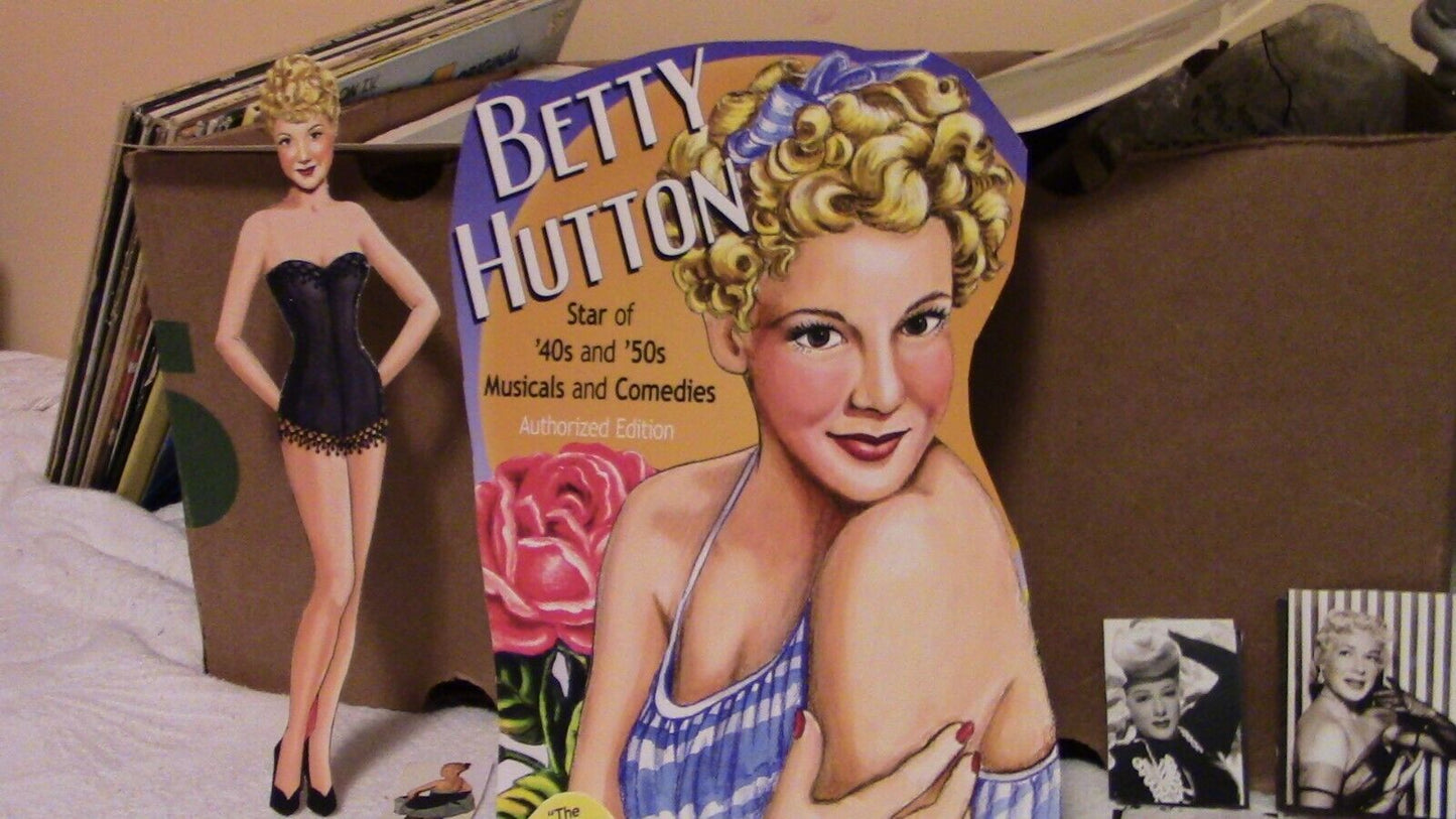 Betty Hutton Paper Dolls (2008, Paperback)