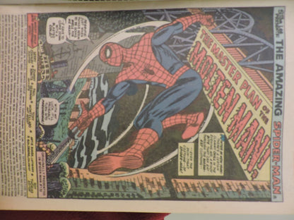 Spider-Man Marvel Tales Comic Book Molten Man 1979 No. 109