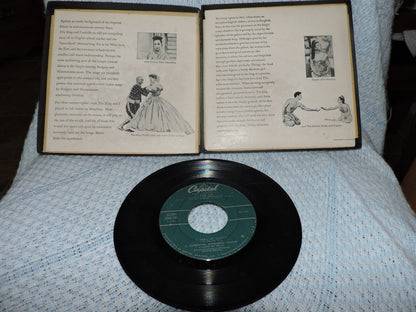 THE KING AND I - 3   RECORD SET - 45 RPM-  CAPITOL RECORDS