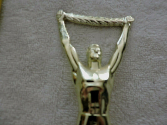 TROPHY--READY FOR A NEW NAME PLATE 7.5X6X3 INCHES