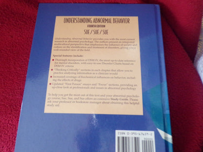 Understanding Abnormal Behavior: Fourth Edition