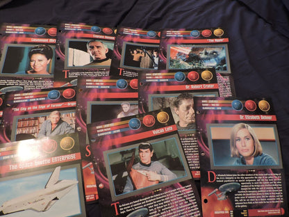 Original Star Trek Series Movie Promotion Cards (cards from season 1,2 & 3)