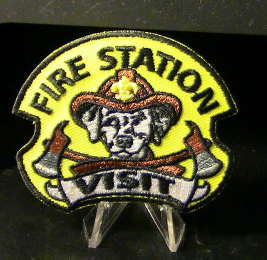 Official BSA: Fire Station Visit Patch