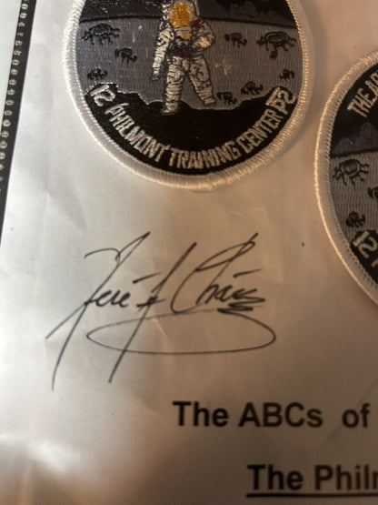 Official BSA Approved: 3 Patch Set-Philmont Training Center/Artist Signed