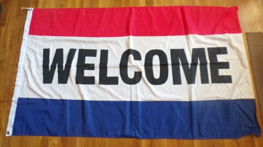 3' x 5' WELCOME Flag Yard Banner 3'x5' Advertising Sign/Flag