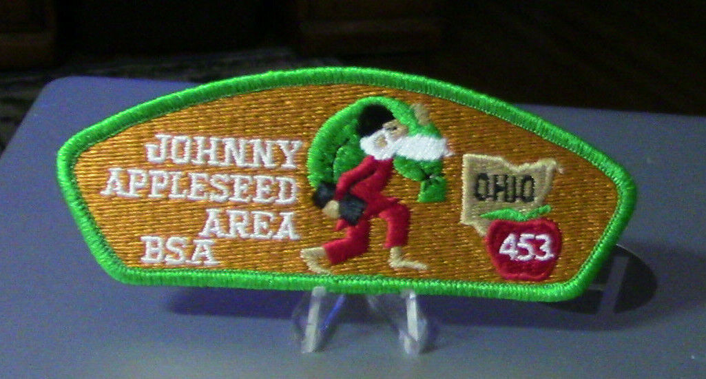 BSA Council Patch: Johnny Appleseed Area Council, Ohio Patch