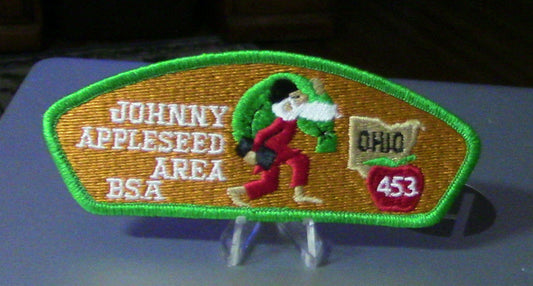 BSA Council Patch: Johnny Appleseed Area Council, Ohio Patch