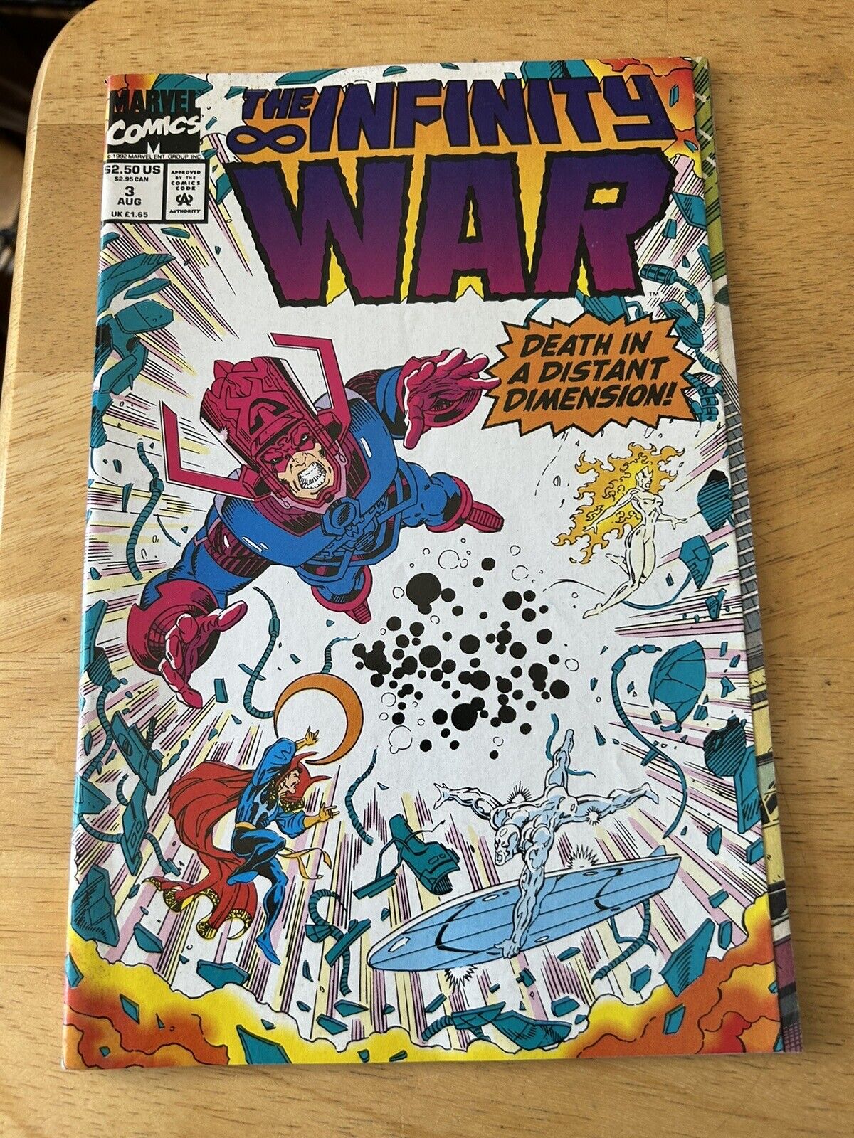 Marvel Comics:  The Infinity War Issue #3, August 1992
