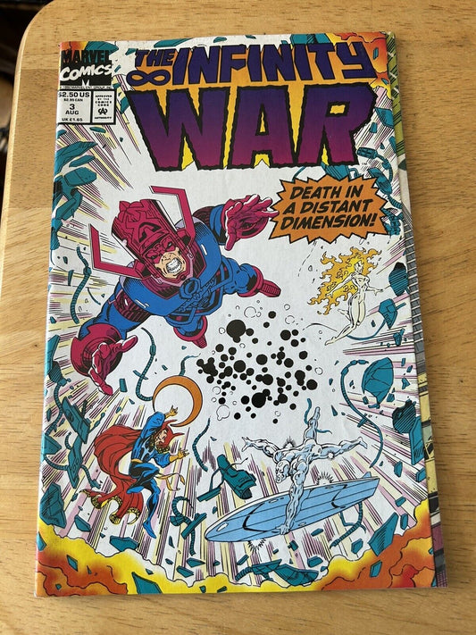 Marvel Comics:  The Infinity War Issue #3, August 1992