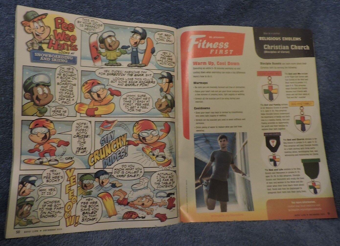Boy's Life Magazine "Paw Power" December 2015