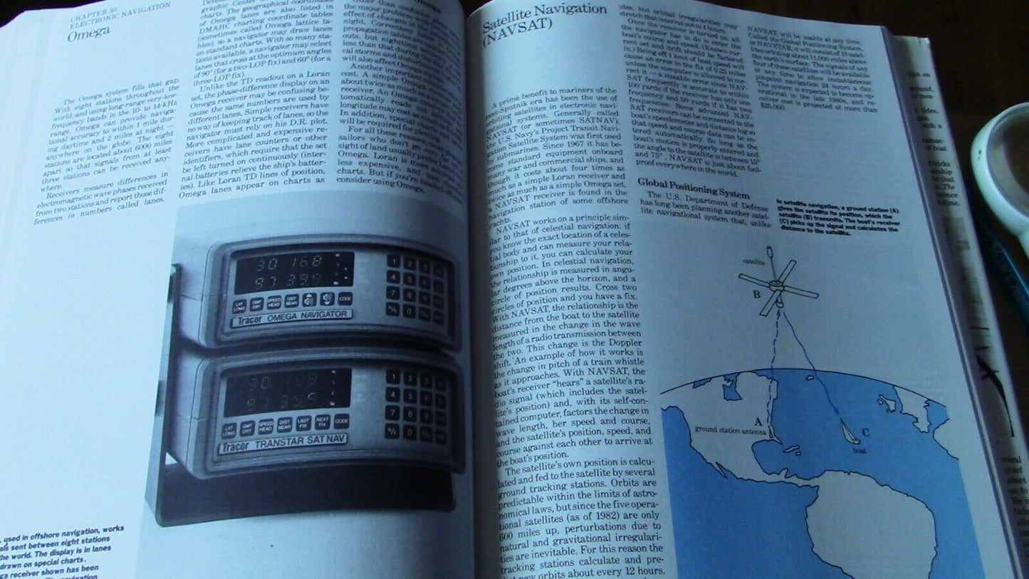 The Annapolis Book of Seamanship By John Rousmaniere 1983 Edition