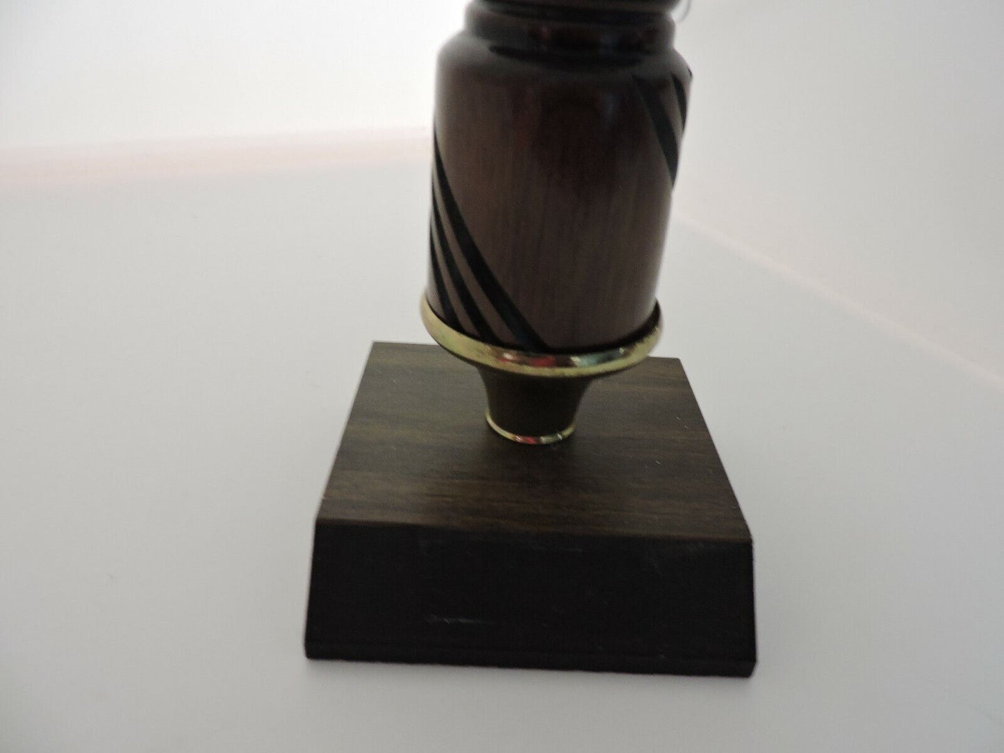 SOCCER TROPHY--10.5  INCHES TALL, 3X4 INCH WHITE MARBEL BASE