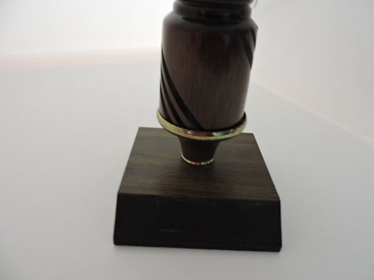 SOCCER TROPHY--10.5  INCHES TALL, 3X4 INCH WHITE MARBEL BASE