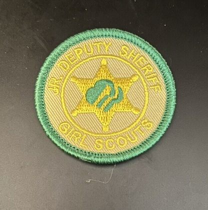 Girl Scouts: Jr. Deputy Sheriff Iron on Patch