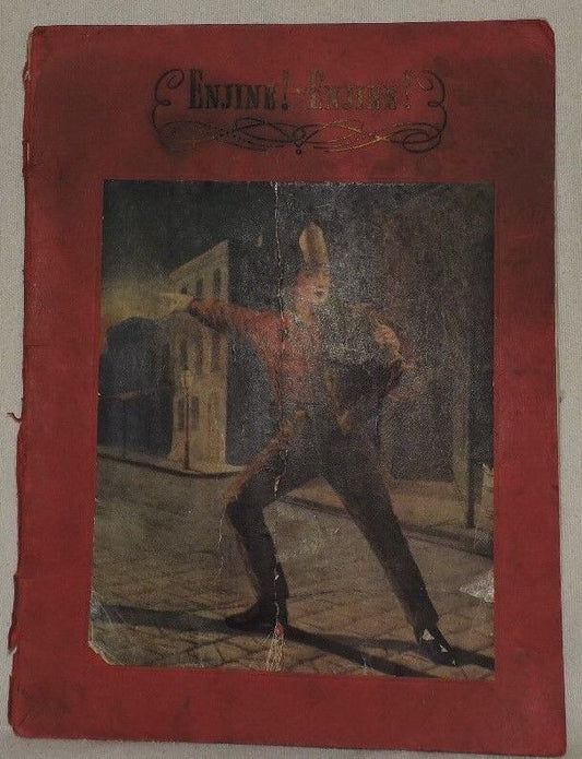 Vintage (1939) Book "Enjine! Enjine!" A Story of Fire Protection