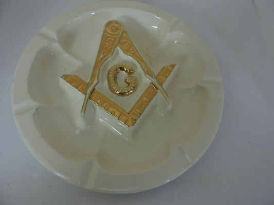 MASONIC DECORATIVE HANGING PLATE 8.5 INCHES ROUND