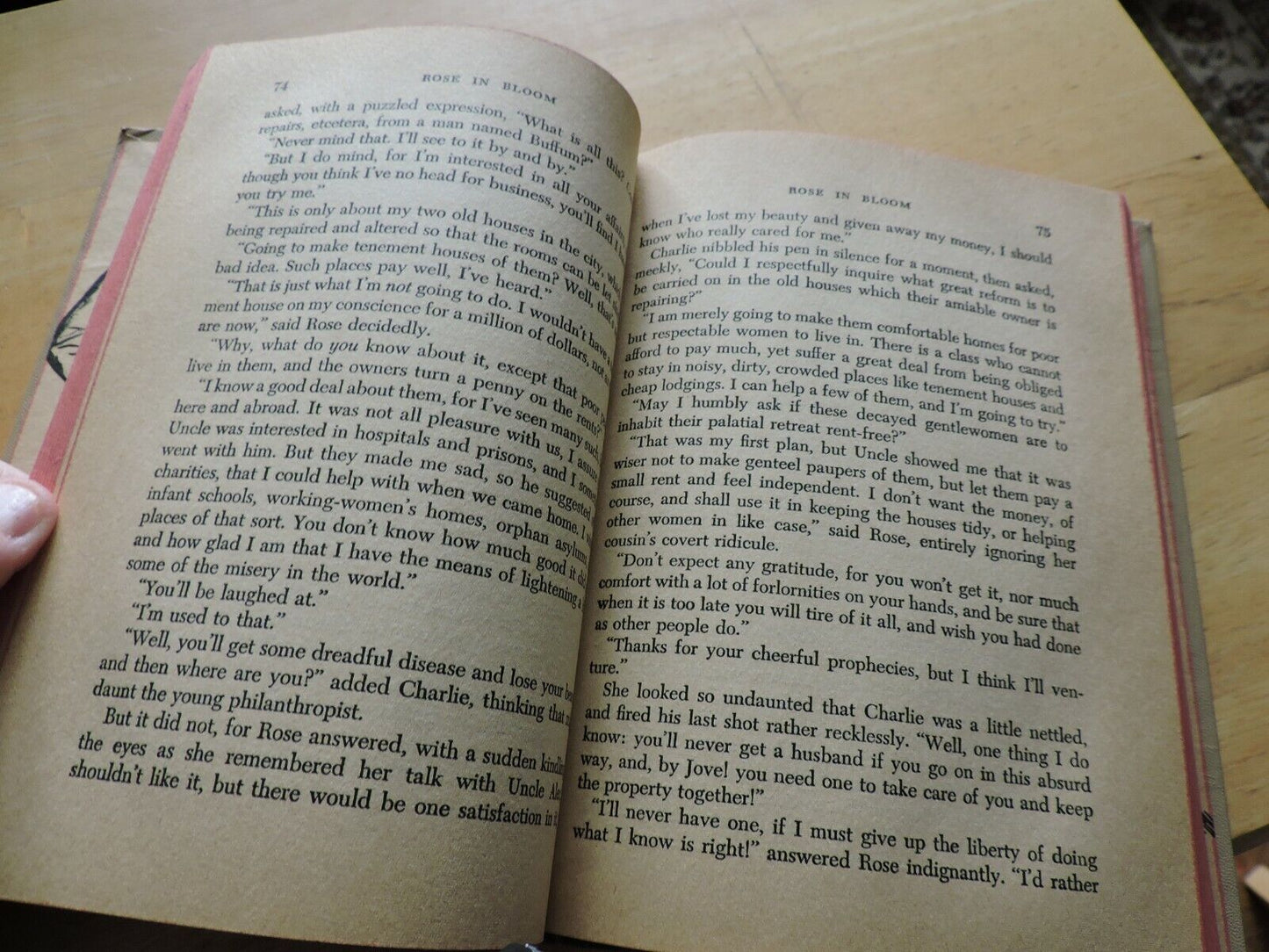 ROSE IN BLOOM BY LOUISA MAY ALCOTTILLUSTRATED  SARI 1952