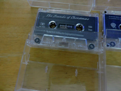SET OF 6 CHRISTMAS CASSETTE TAPES --VARIOUS ARTISTS