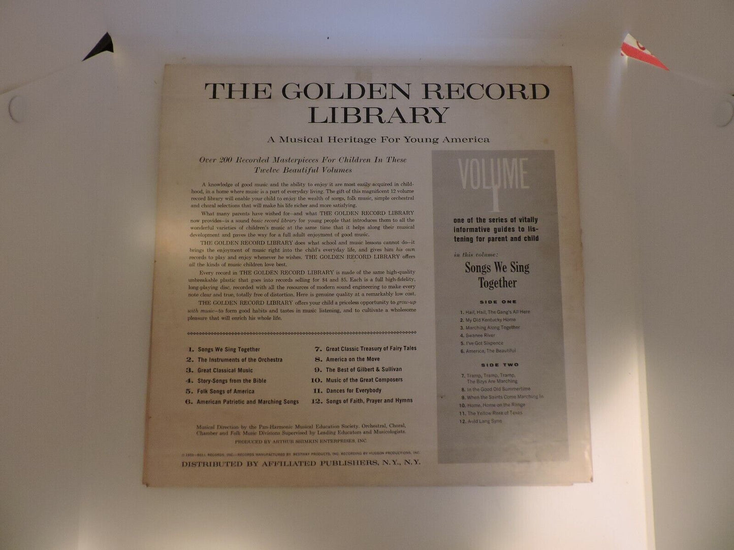 Set of 11 Albums, 1959: "A Musical Heritage for Young Americans"