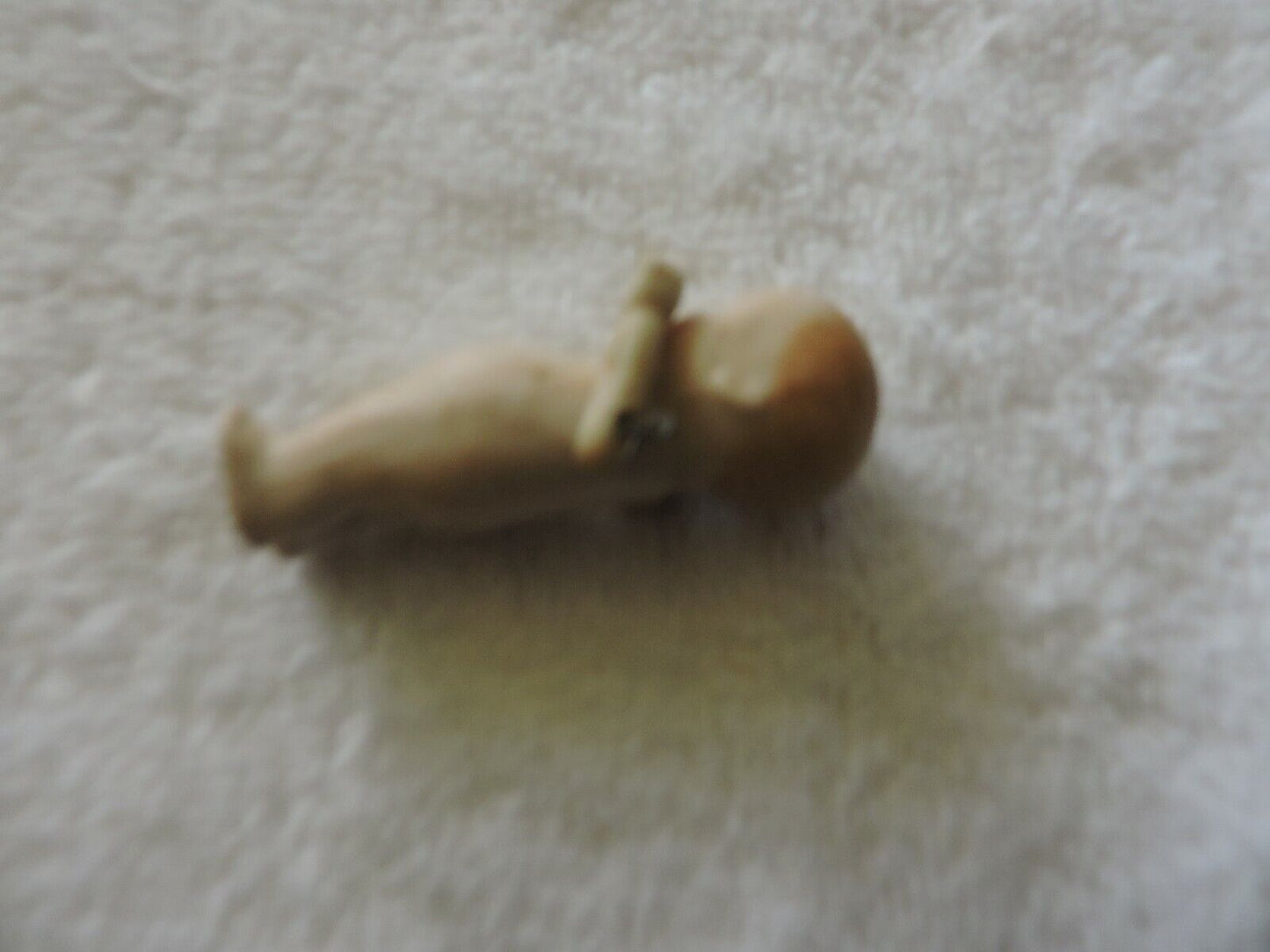 VINTAGE:  CERAMIC DOLL 2.25 INCHES TALL