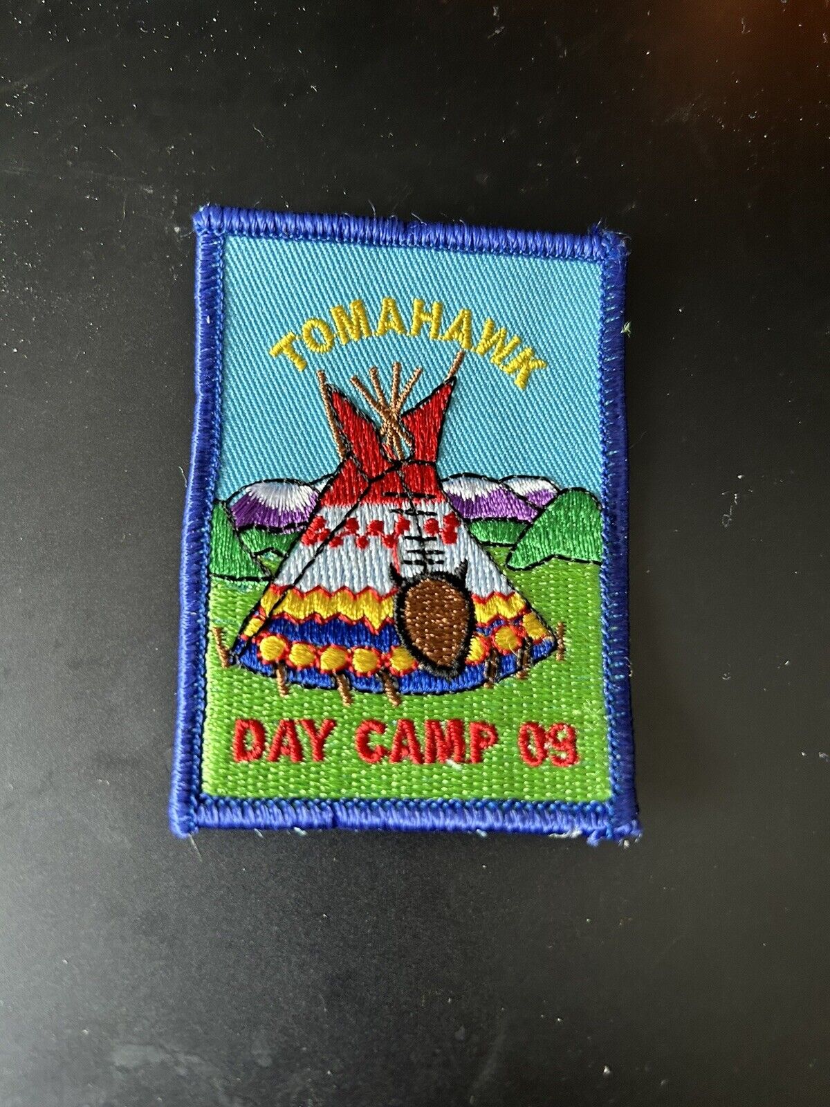 Official Girl Scouts: Tomahawk Day Camp 2009 Patch