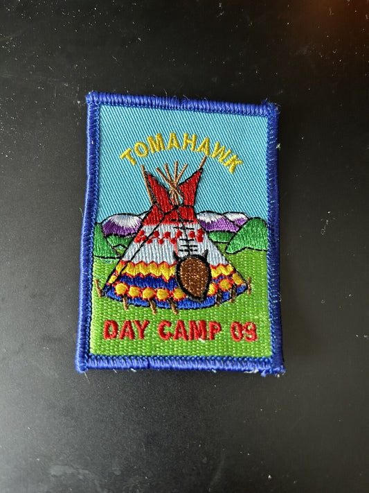 Official Girl Scouts: Tomahawk Day Camp 2009 Patch