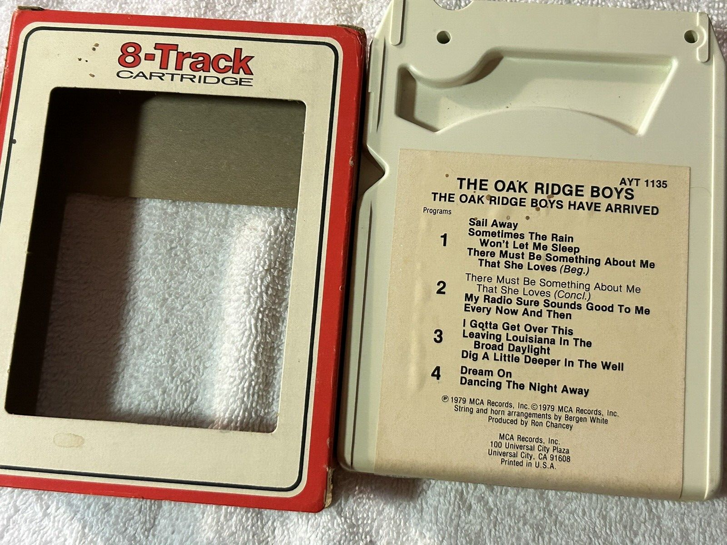 8 TRACK TAPE:  THE OAKRIDGE BOYS  THE OAK RIDGE BOYS HAVE ARRIVED 1979