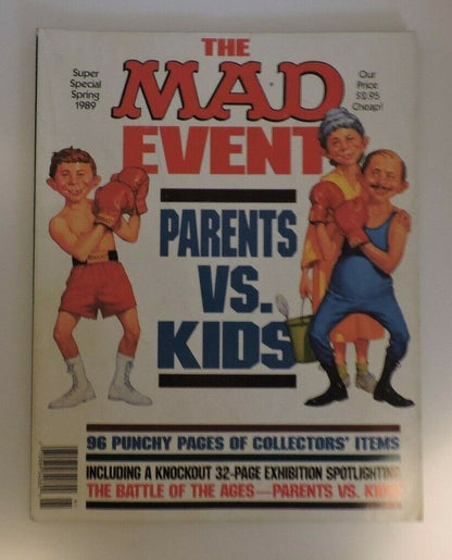 The Mad Event Parents VS Kids, Super Special Spring 1989 Issue