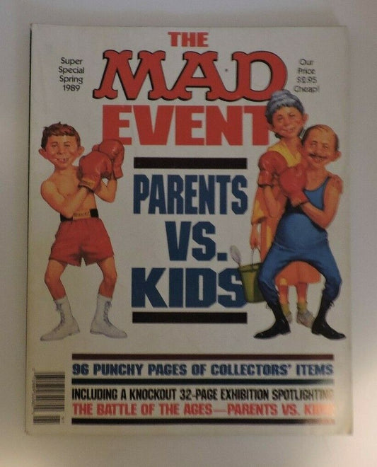 The Mad Event Parents VS Kids, Super Special Spring 1989 Issue