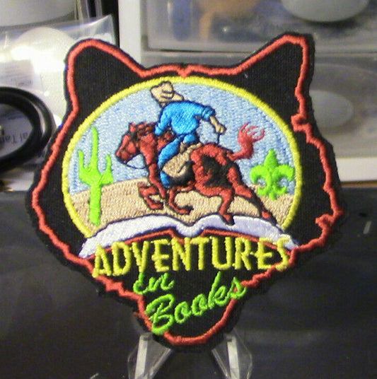 OFFICIAL BSA: Cub Scout Adventures in Books Patch
