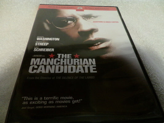 The Manchurian Candidate DVD 2004