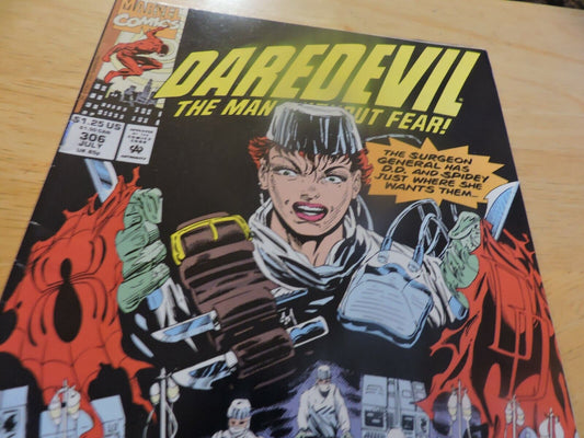 MARVEL DAREDEVIL: THE MAN WITHOUT FEAR, IN CRITICAL CONDITION #306 JUL 1992