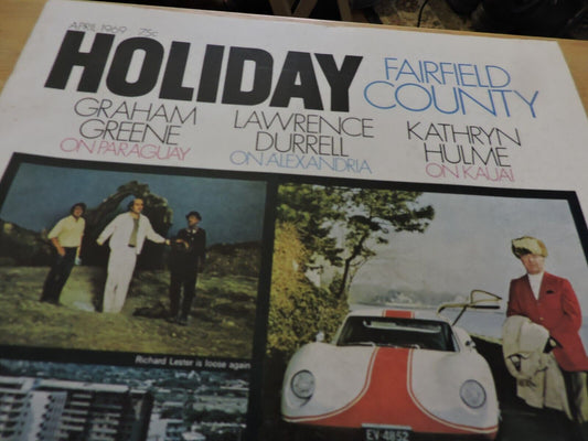 HOLIDAYMAGAZINE APRIL 1969 FAIRIELD COUNTY