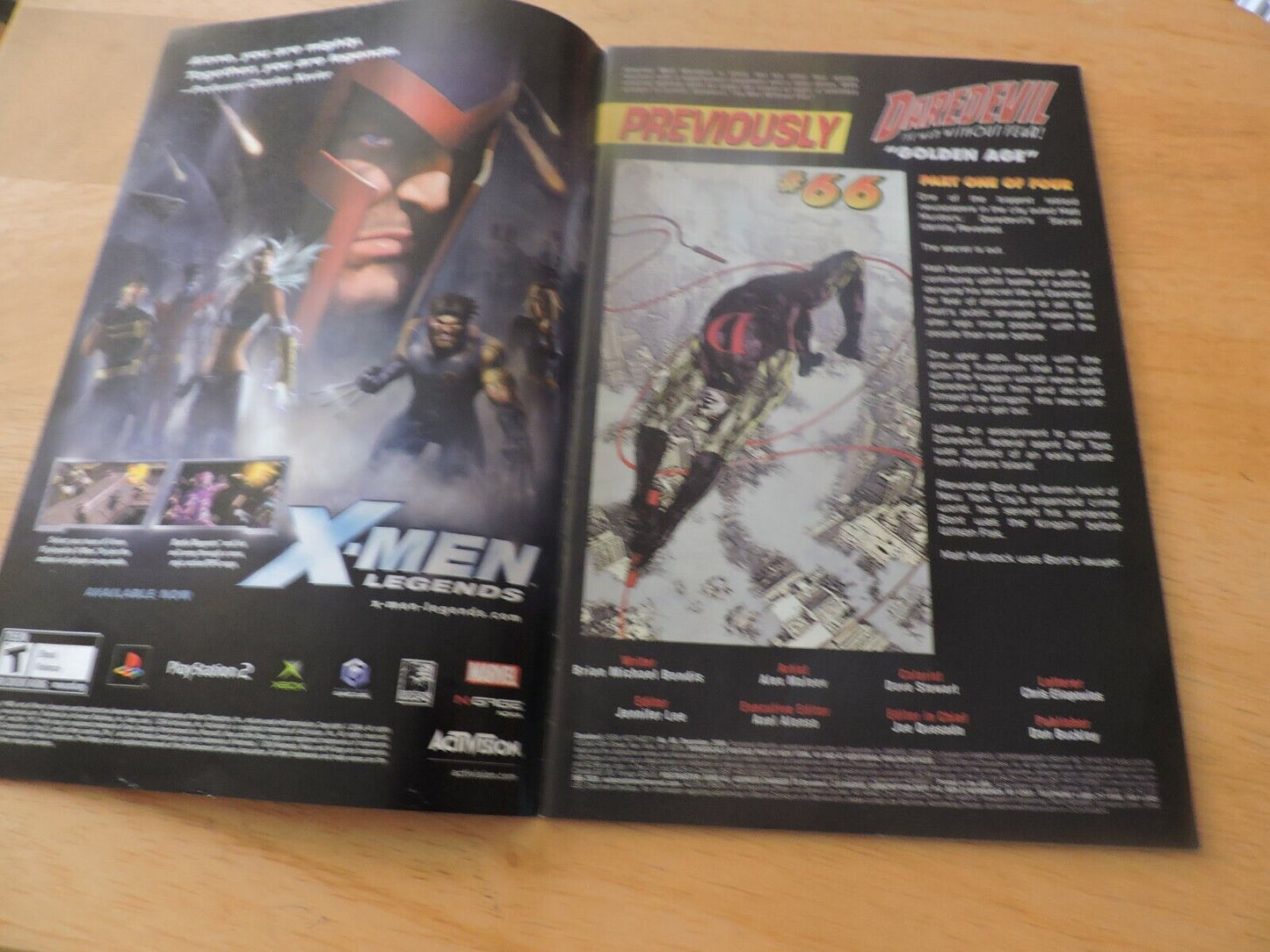 MARVEL KNIGHTS: DAREDEVIL THE MAN WITHOUR FEAR!  DECEMBER 2004 #66