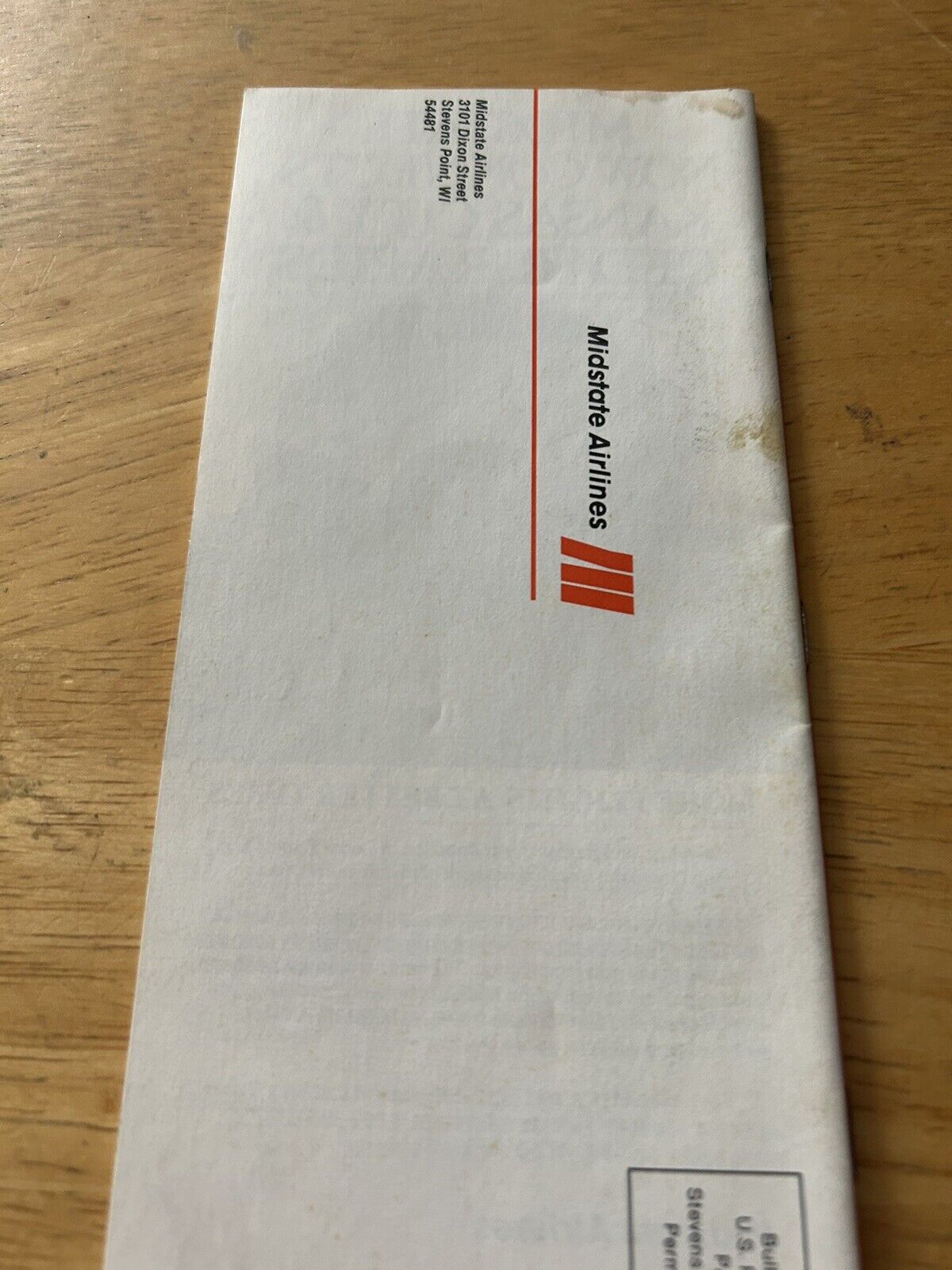 MIDSTATE AIRLINES FLIGHT SCHEDULE JANUARY 1, 1982