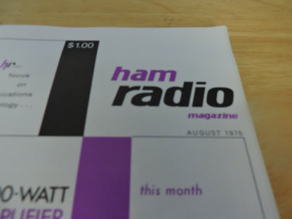 HAM RADIO MAGAZINE  AUGUST 1975