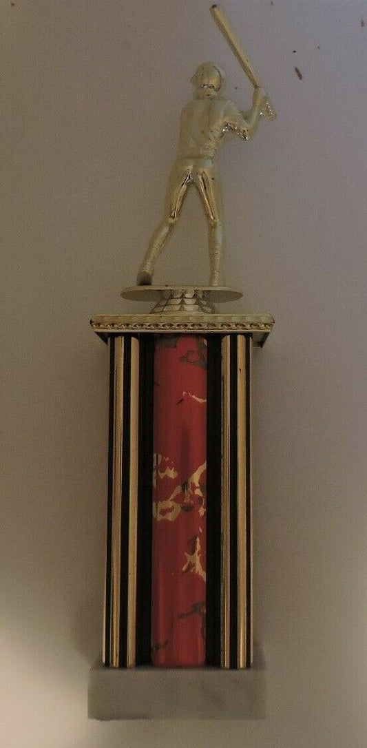 Baseball Trophy: Ready to Display (New Engraving Plate Included)