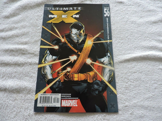 Ultimate Xmen Marvel Issue 56 THE MOST DANGEROUS GAME  UNGRADED