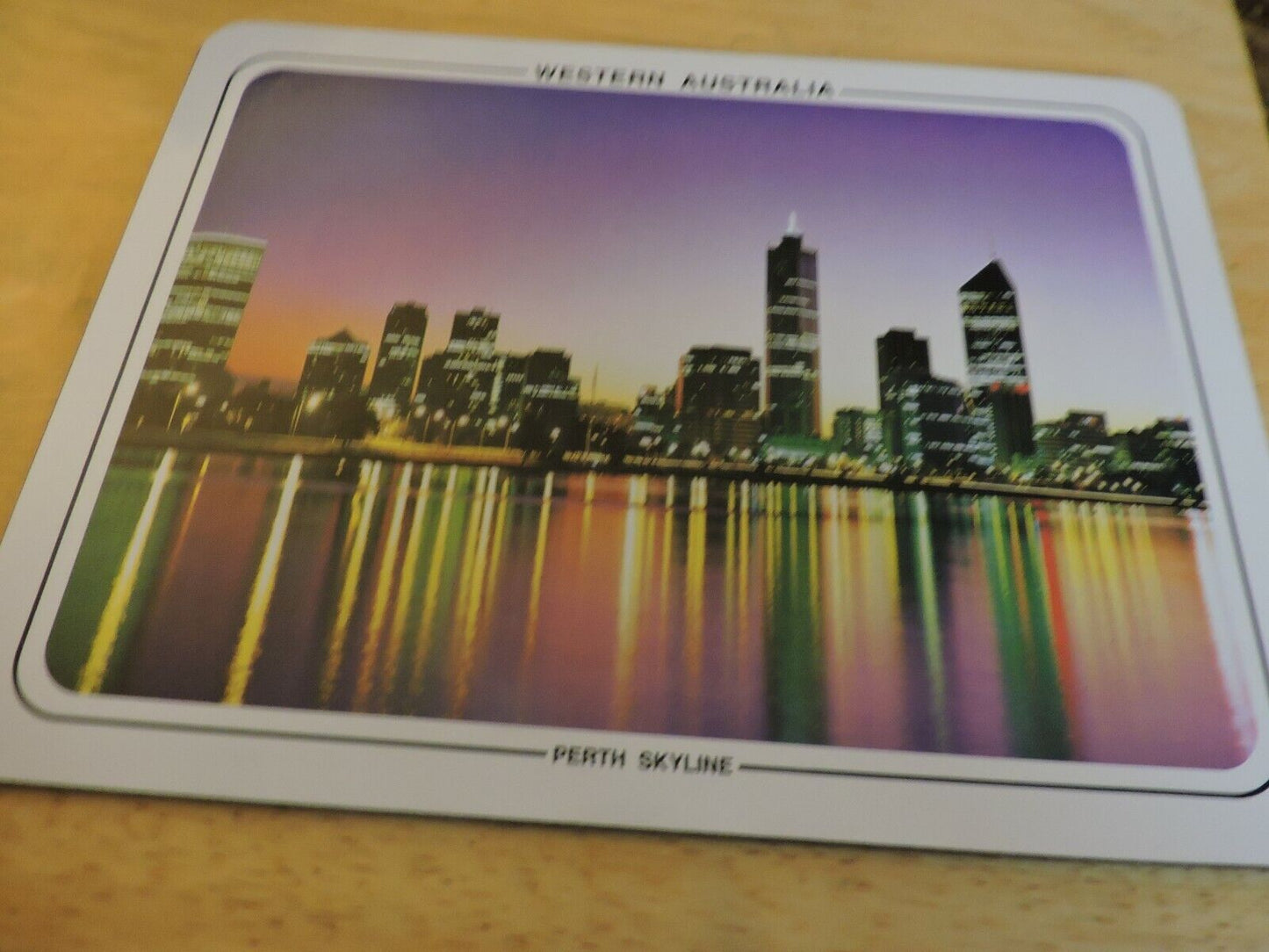 THE AUSTRALIA COLLECTION BY MONDA 6 PLACE MATS   ( AUSTRALIAN MADE) 11"x8.5"