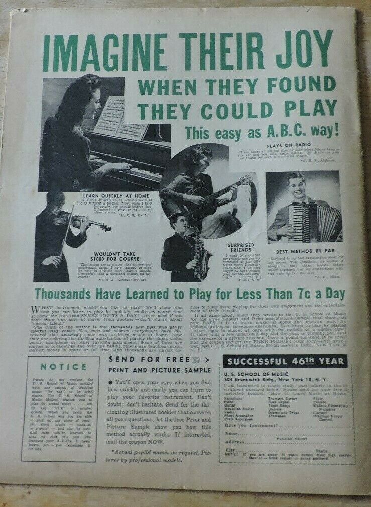 Song Parade Magazine, April 1941