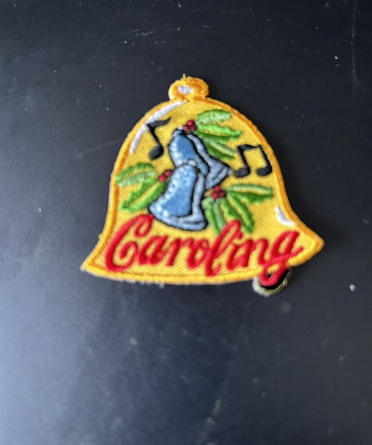 Official Girl Scouts:  "Caroling" Patch