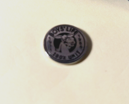 Official BSA: Boys Life 100% Unit Lapel Pin (1911-1986)