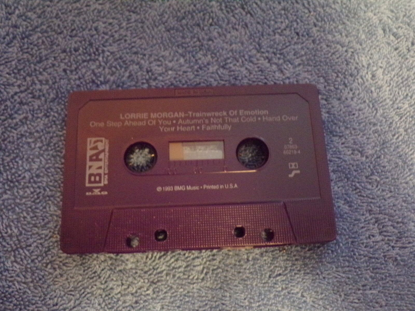 Trainwreck of Emotion by Lorrie Morgan (Cassette, Apr-1993, BNA)