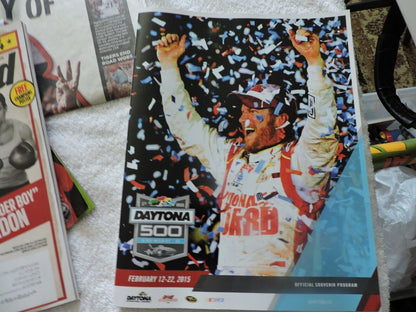 RACING SOUVENIRS: NEWSPAPER, 2011: TICKETS,  DAYTONA, NASCAR ILLUSTRATED, DAY