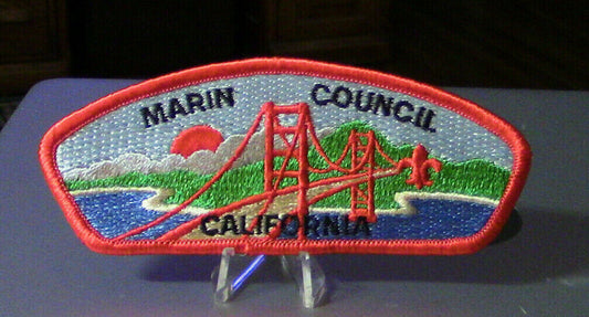 BSA Council Patch: Marin Council, California Patch
